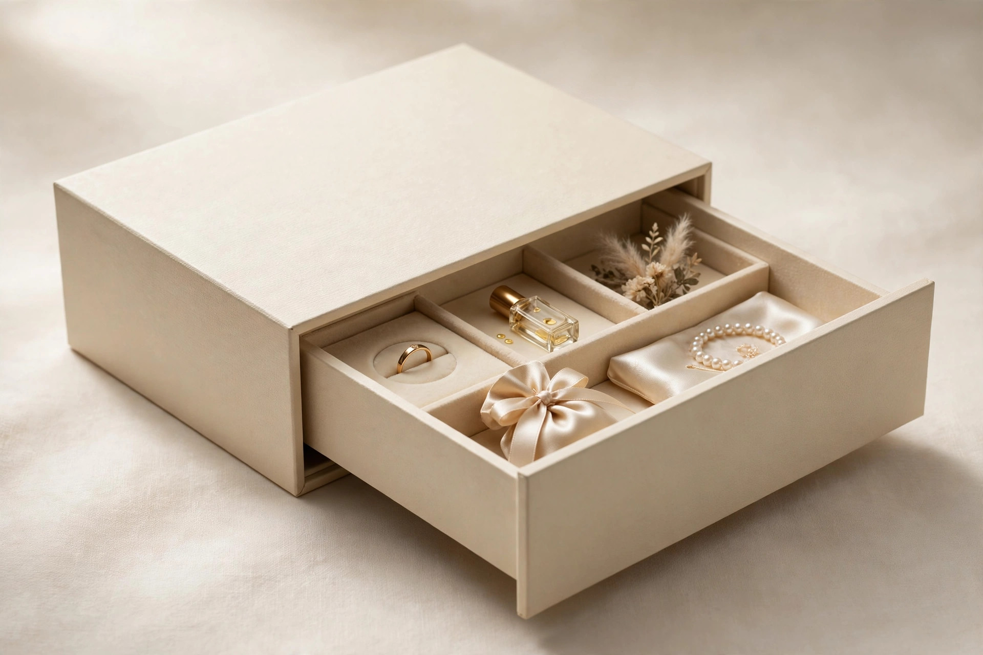 Drawer style gift box